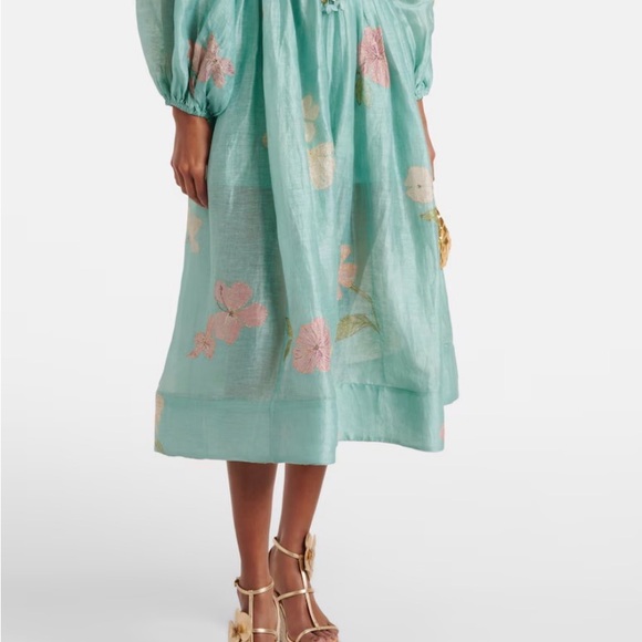 Zimmerman orchid wedge/ never worn - Picture 3 of 6